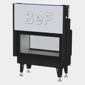 Bef Home - teplovzdušná krbová vložka - BeF Twin V 10 II = 8 - 14,5 kW